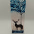 Fused Glass Silhouette Stag Tealight