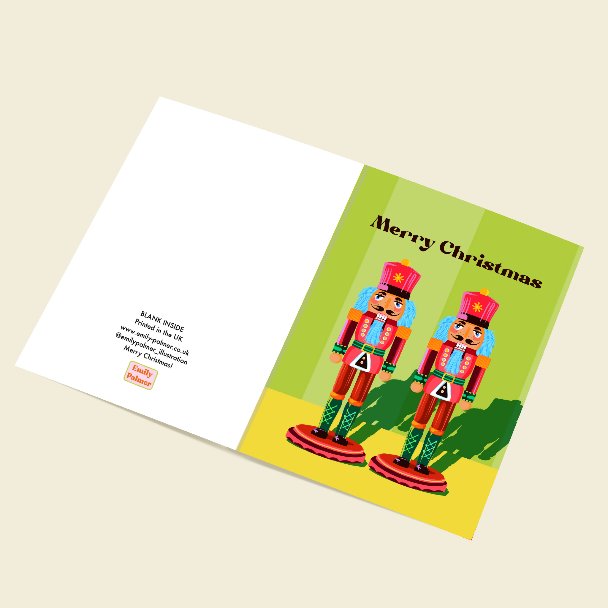 Nutcracker Christmas Card