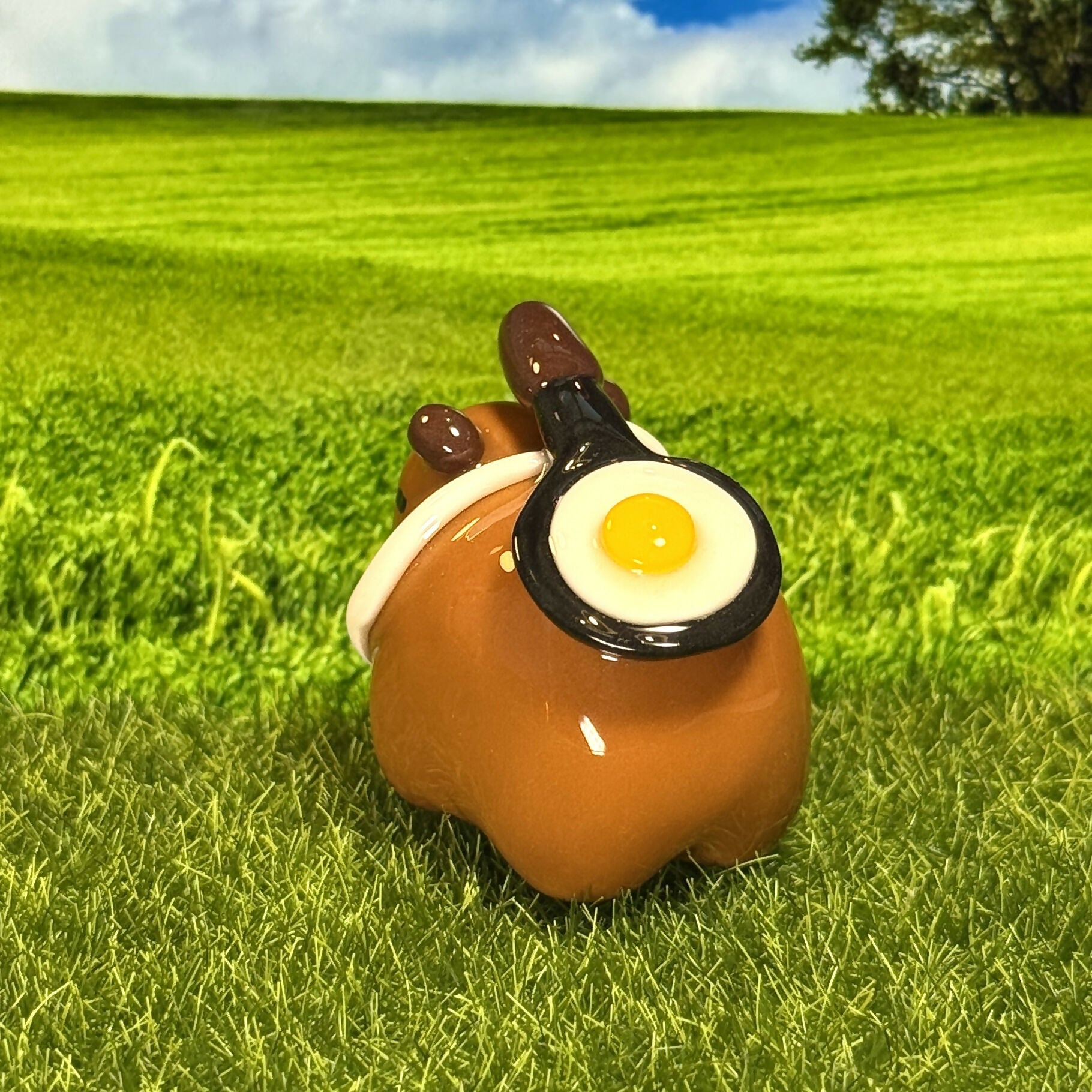 Chef Capybara & Fried Egg Figure