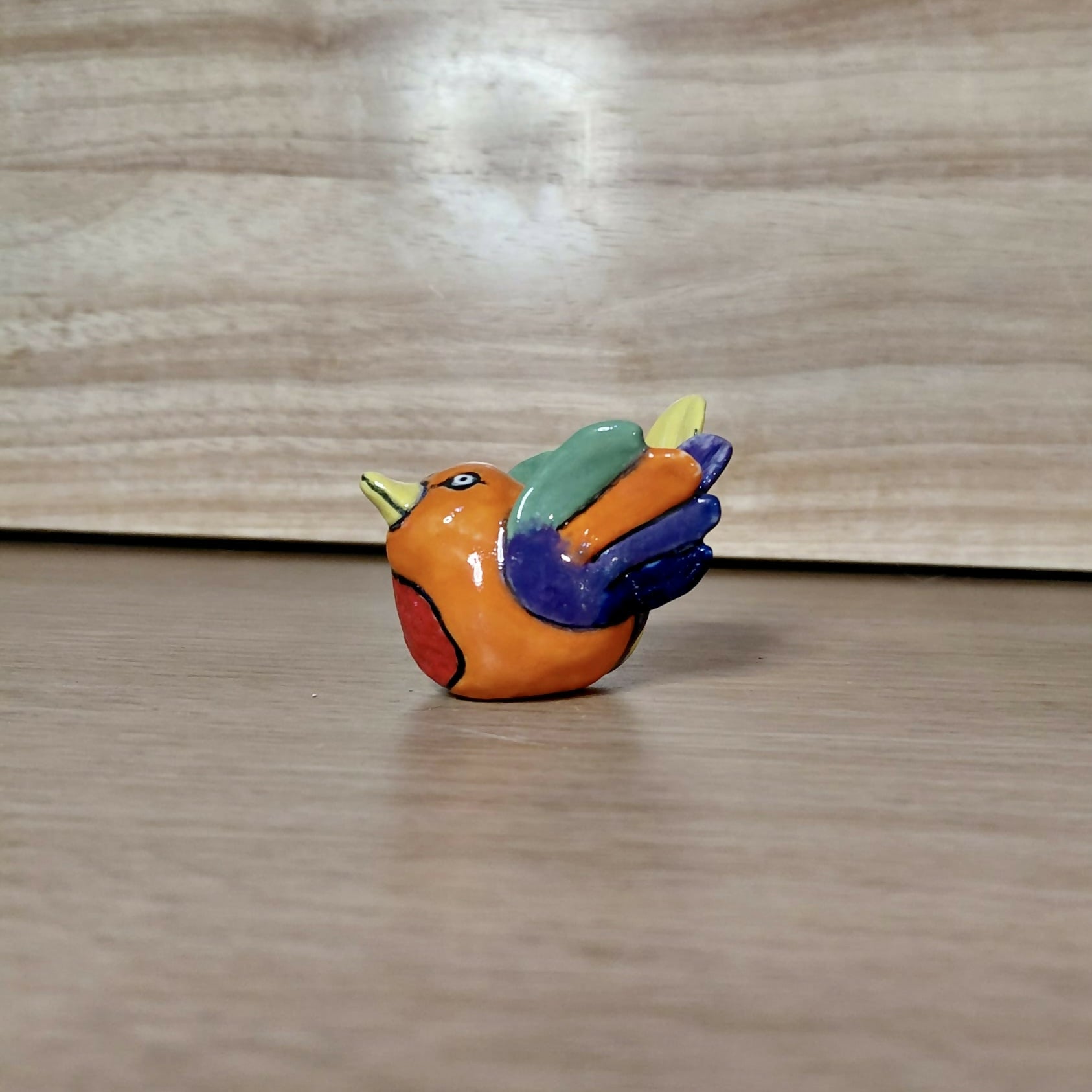 Rainbow Flutter Bird