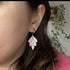 Light Paster Flowers Earrings