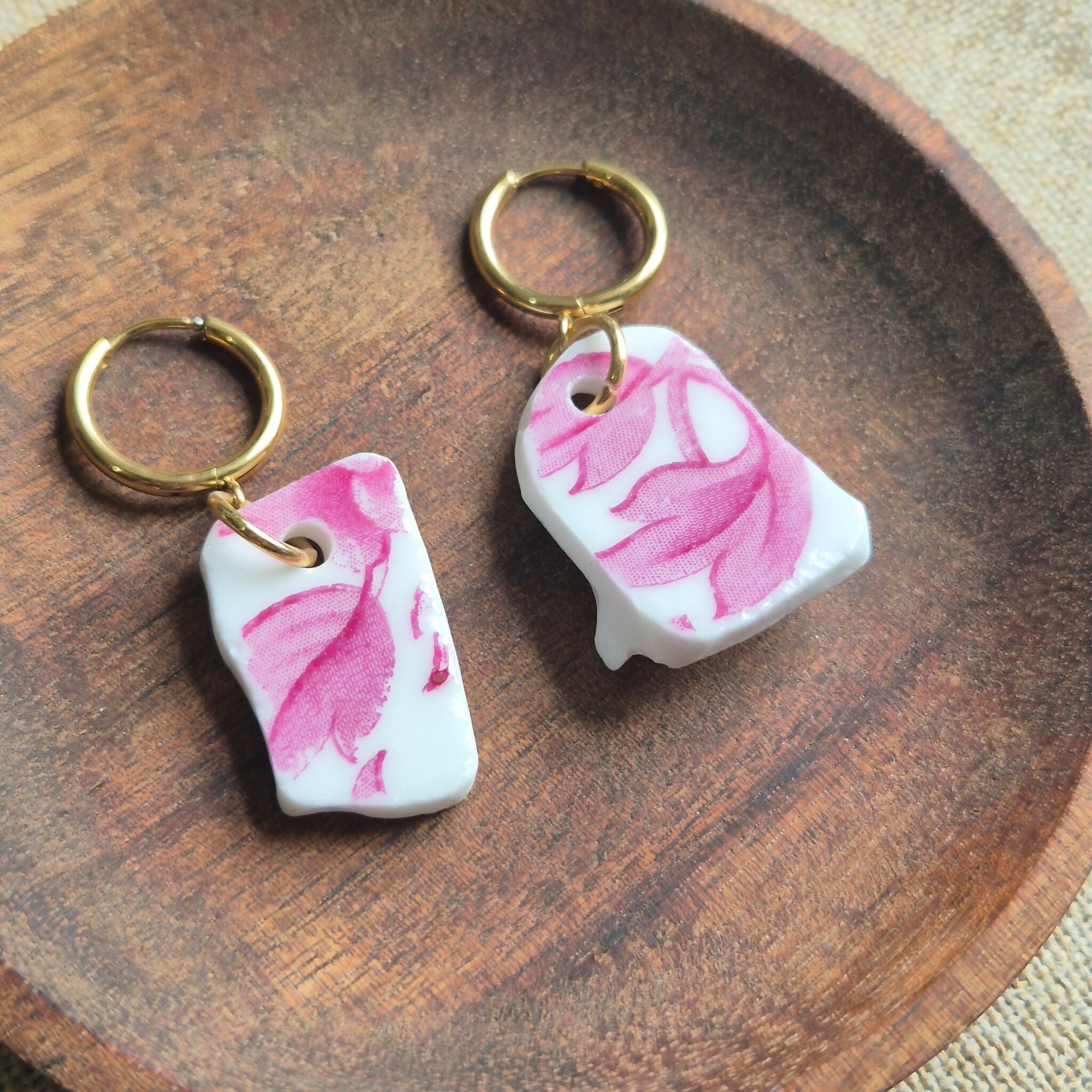Recycled Ceramic Earring