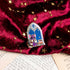 Dawn gothic window Enamel pin