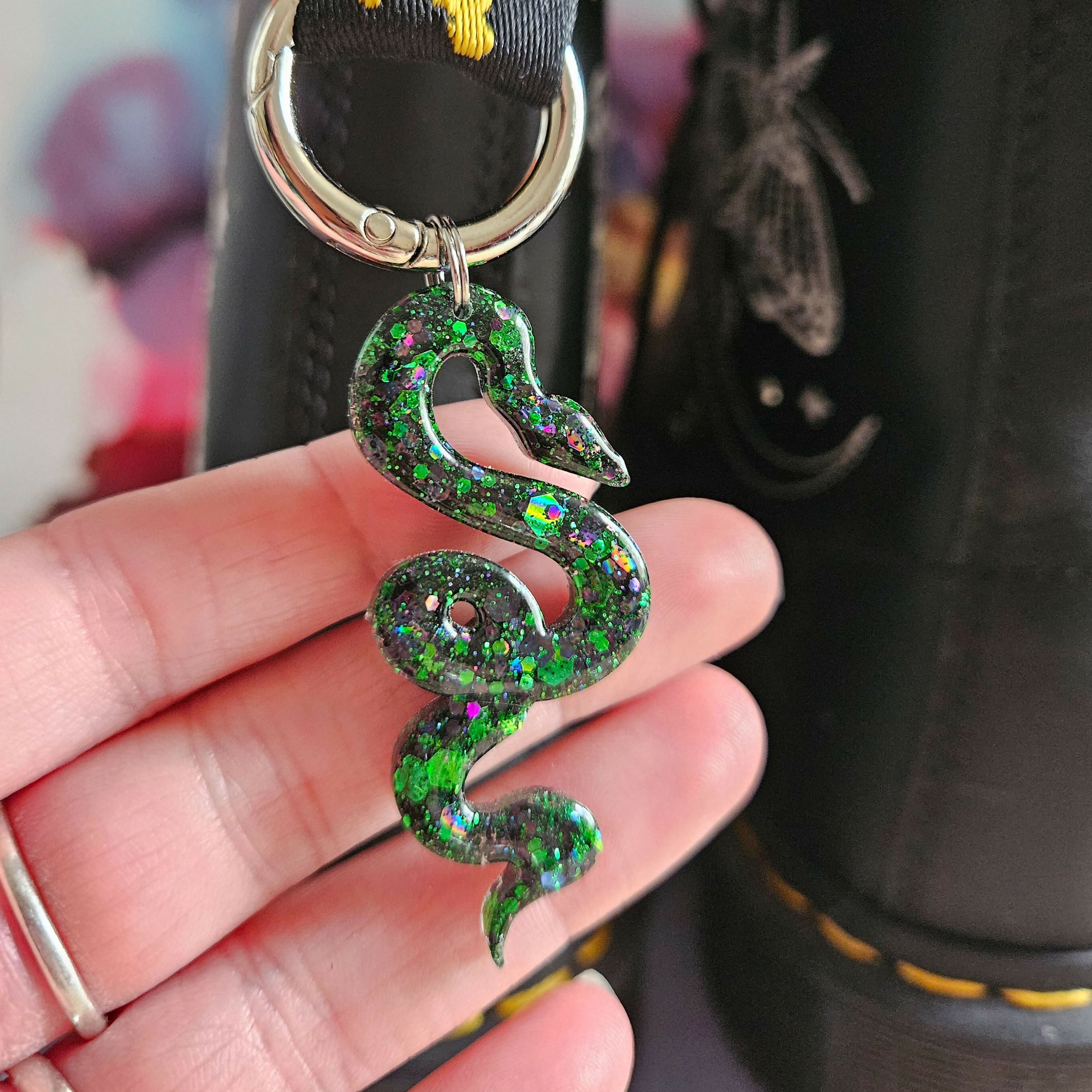 Handmade Resin Snakes Boot Charms