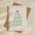 Christmas Tree Greetings Card