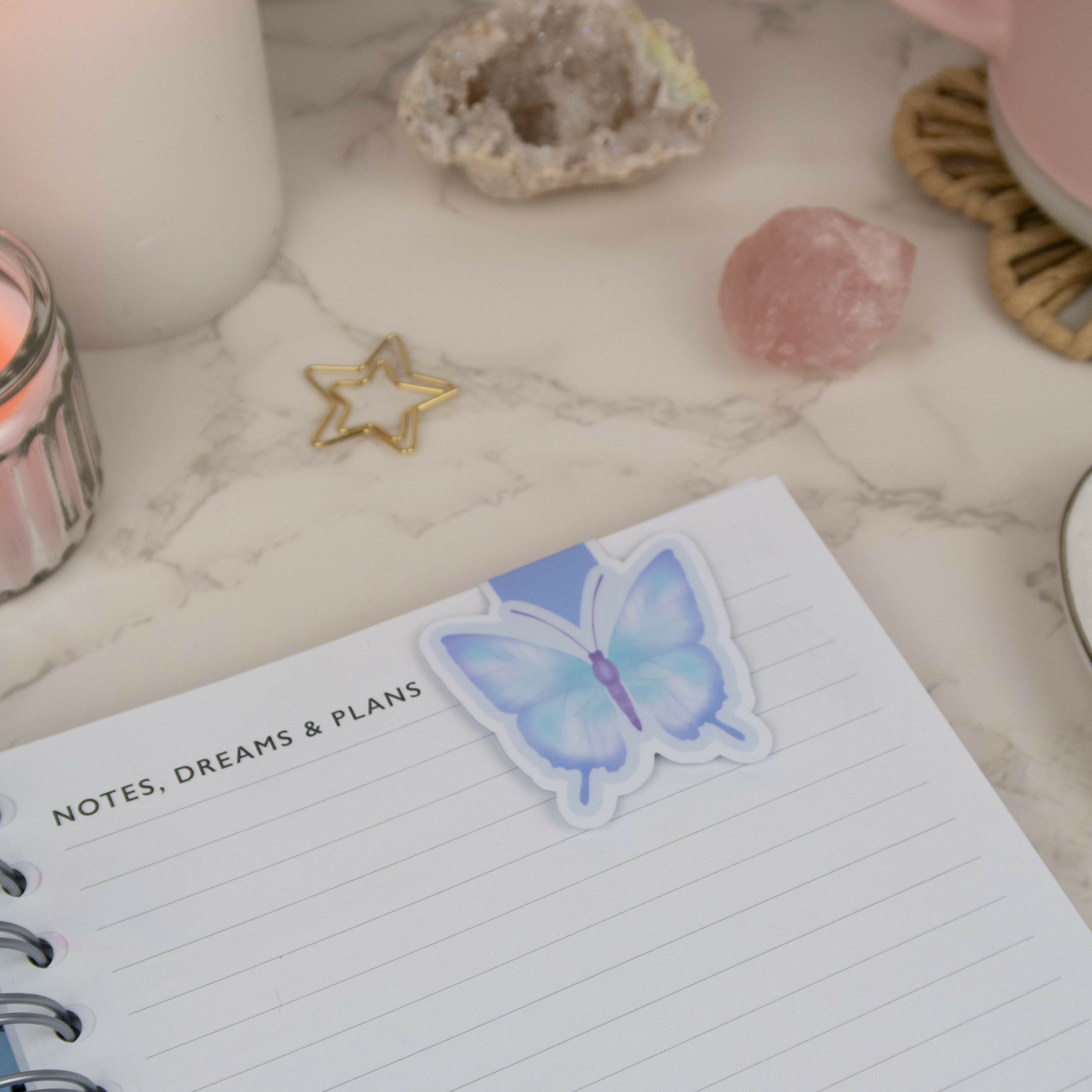 Secret Garden Butterfly - Magnetic Bookmark