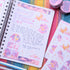 Vinyl Sticker Sheet - Pink Fish Cosmic Swim