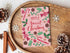 Pink Sweets A6 Christmas Card