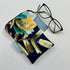 Velvet Glasses Case/ Phone Case - Navy Fruit
