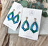 Ocean Dream Collection - Drop Polymer Clay Earrings