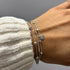 Sterling Silver Glam Bracelet