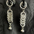 CHAINMAIL BALL EARRINGS - STAINLESS STEEL