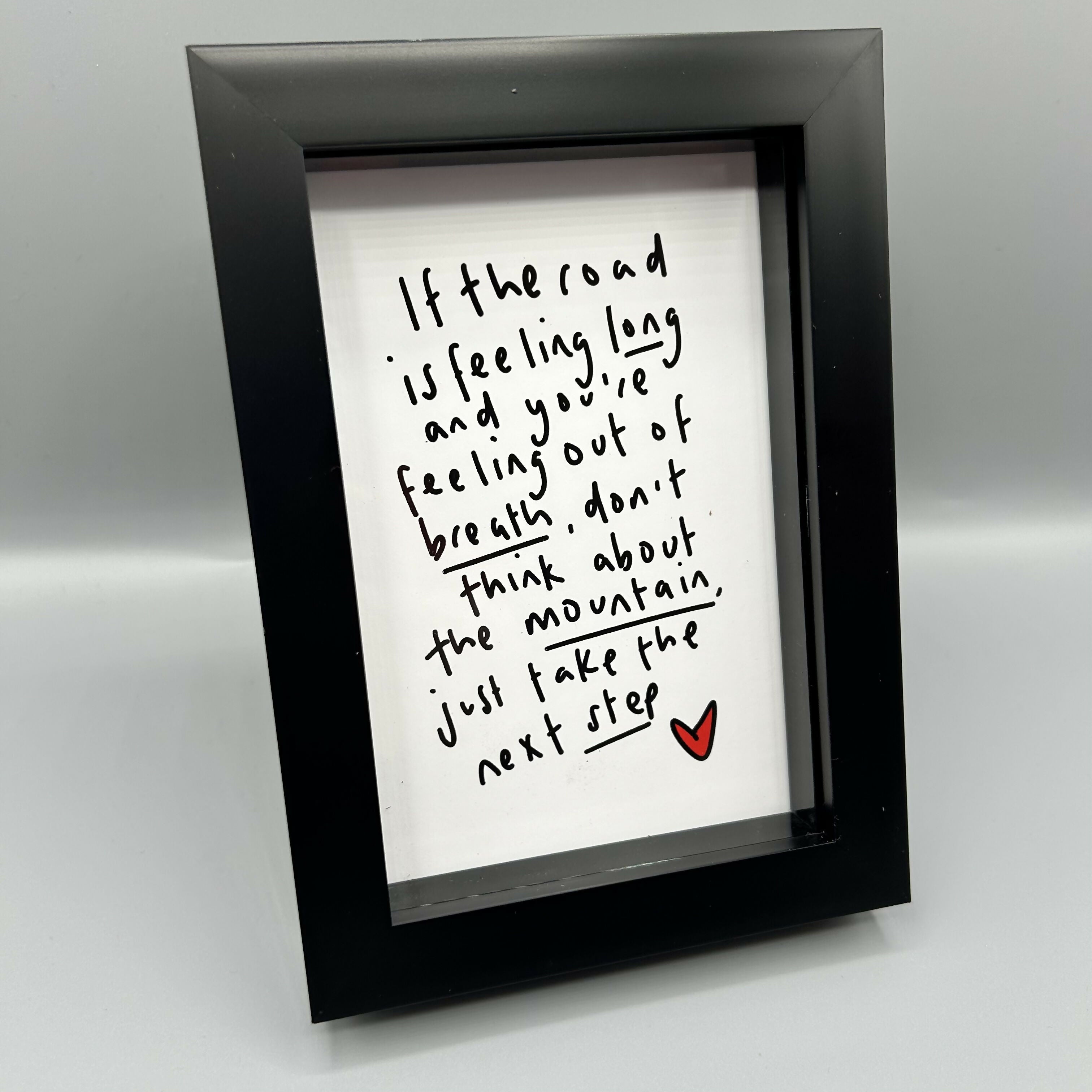 Original Poem - Multiple Options (A6 Box Frame)