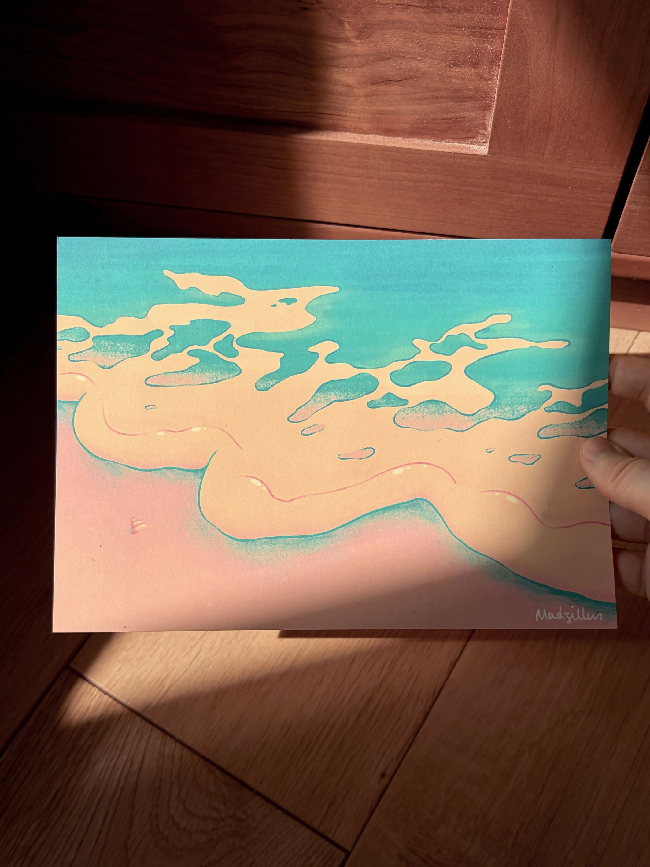 Sea Foam A5 Print