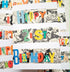 21st Birthday Comic Book Upcycled Card