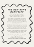 New Home Manifesto A5 Art Print