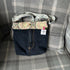 Unique Handcrafted Denim Bag Handbag Made From Upcycled Jeans With Contrast Lining