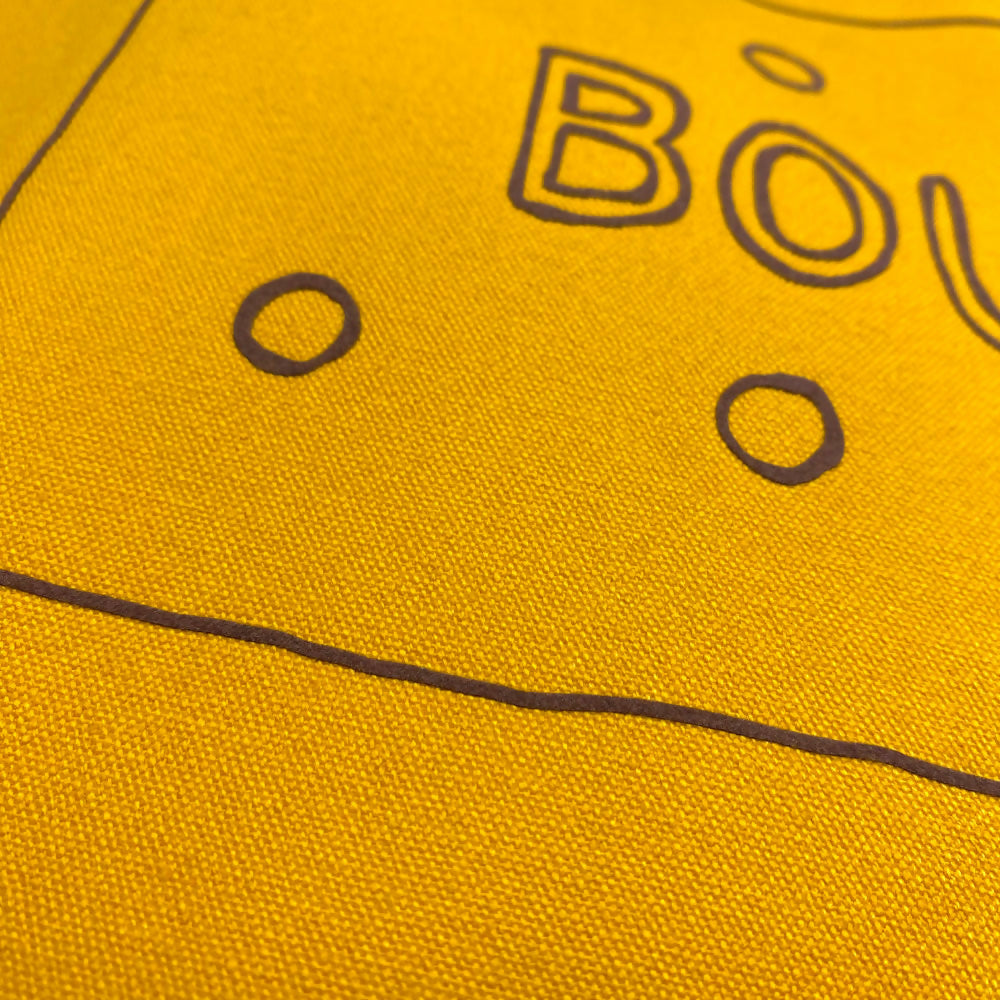 Bourbon Biscuit Thick Organic Cotton Tote Bag