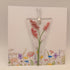 Fused Glass Flower Card