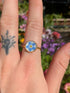 REAL FORGET ME NOT GOLD PLATED RINGS
