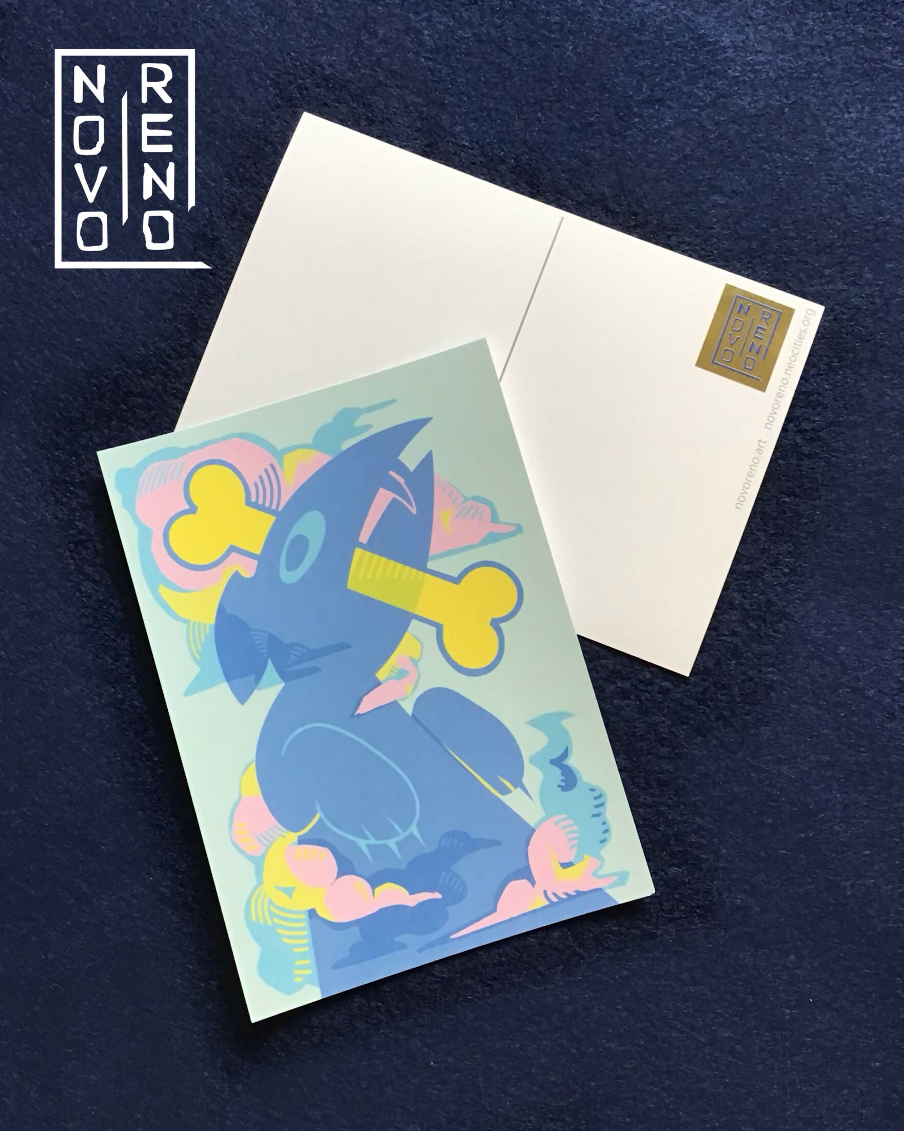 Doggy Bone - A6 Postcard