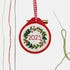 Year Wreath Embroidery Kit