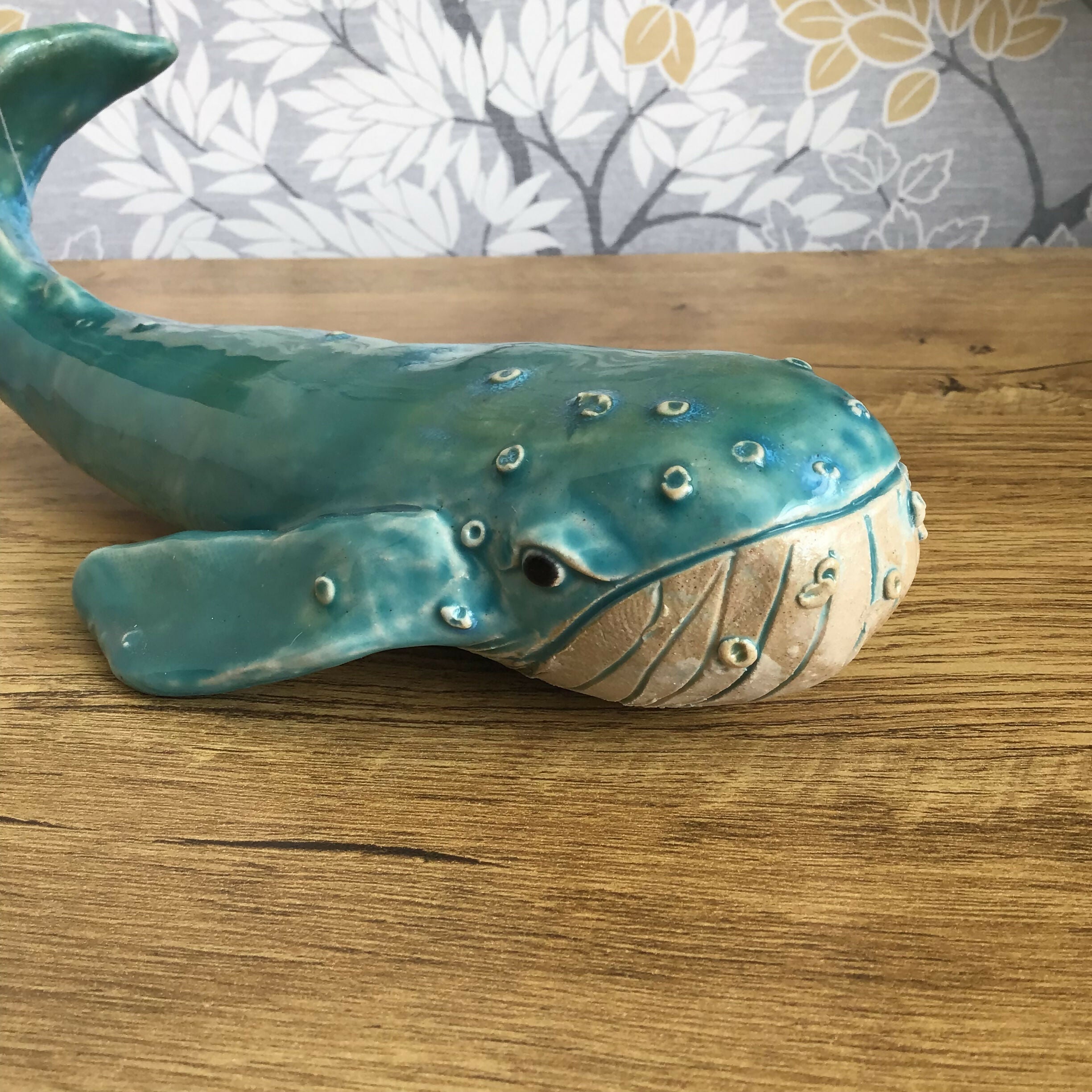 Medium Ceramic Whale