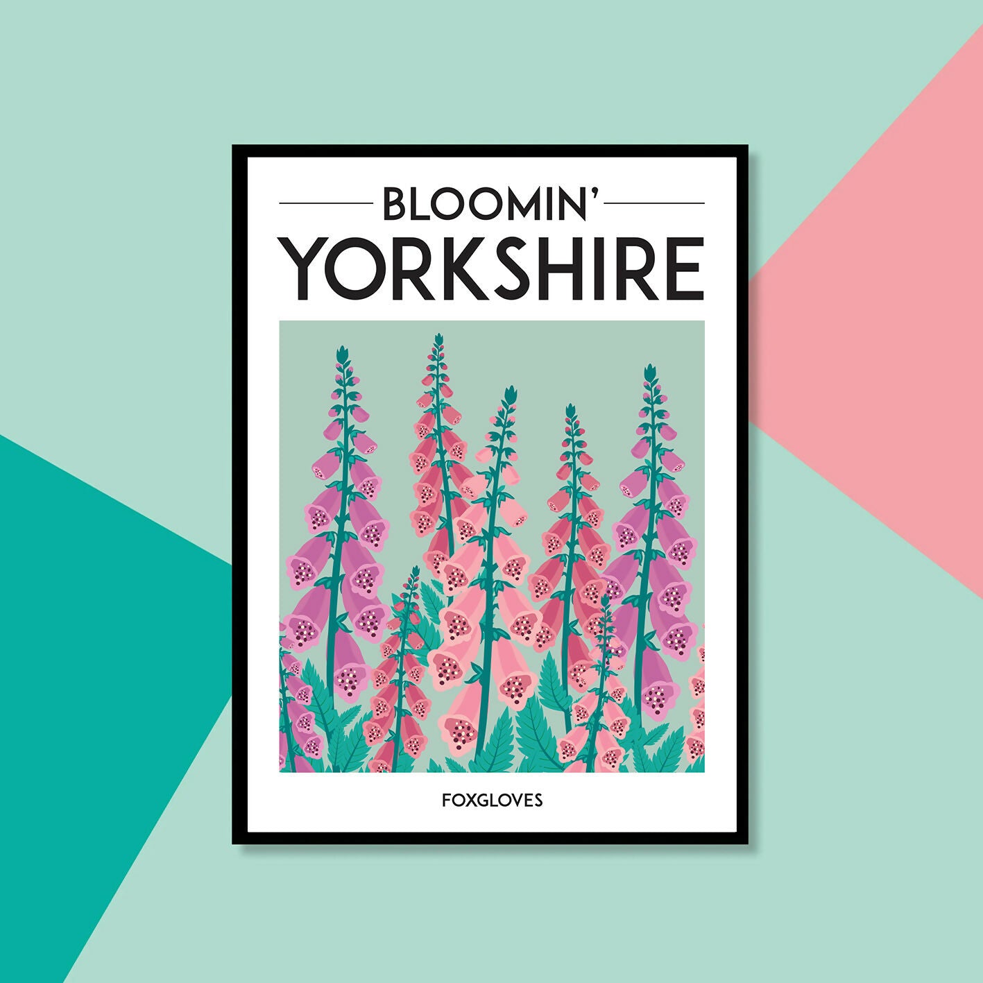 Bloomin' Yorkshire A4 Print