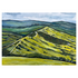 Mam Tor Art Print | Peak District Landscape Watercolour