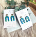Ocean Dream Collection - Arch Polymer Clay Earrings
