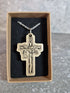 Handcrafted and Engraved Cross Pendant