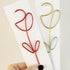 Tulip Flower Wire Bookmark: Handmade Aluminum Gift