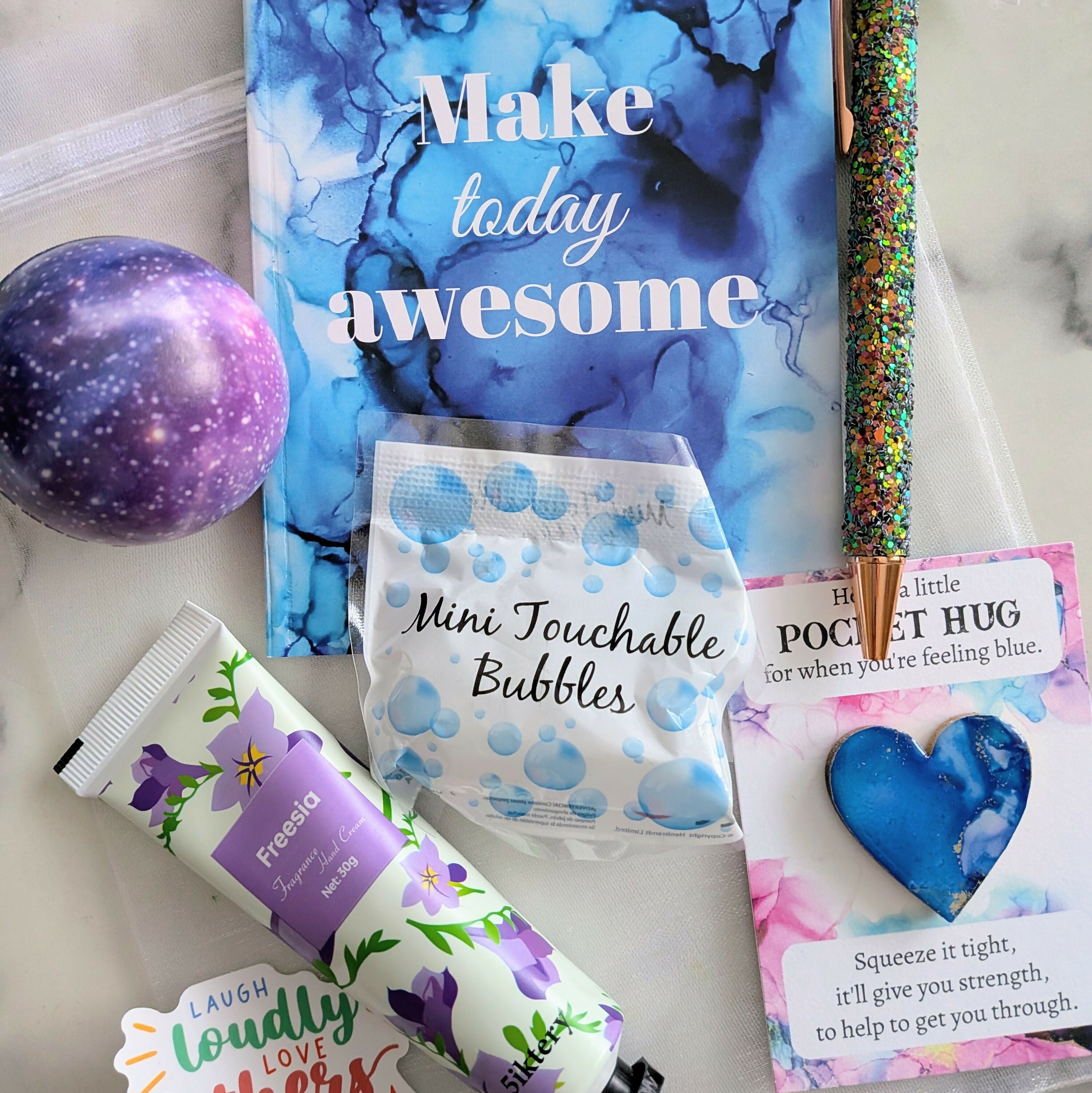 Self Care Soothing Kit, Mini Sensory Wellness Bag