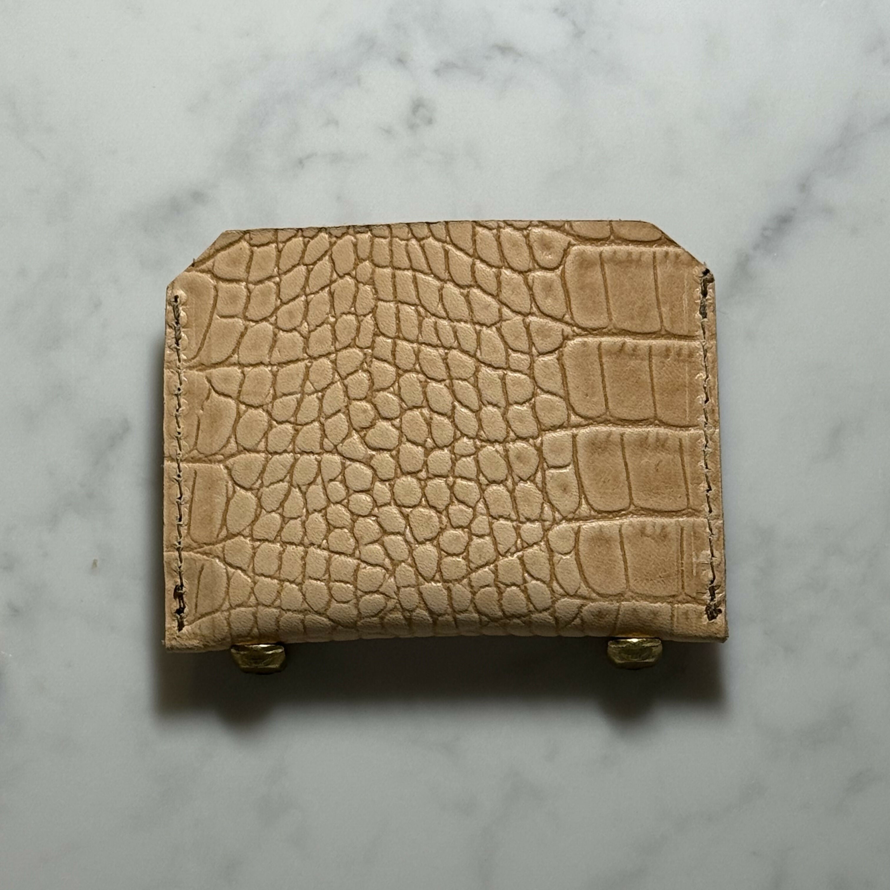 Croc Yellow Cardholder
