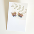 Pastel Butterfly Stud Earrings