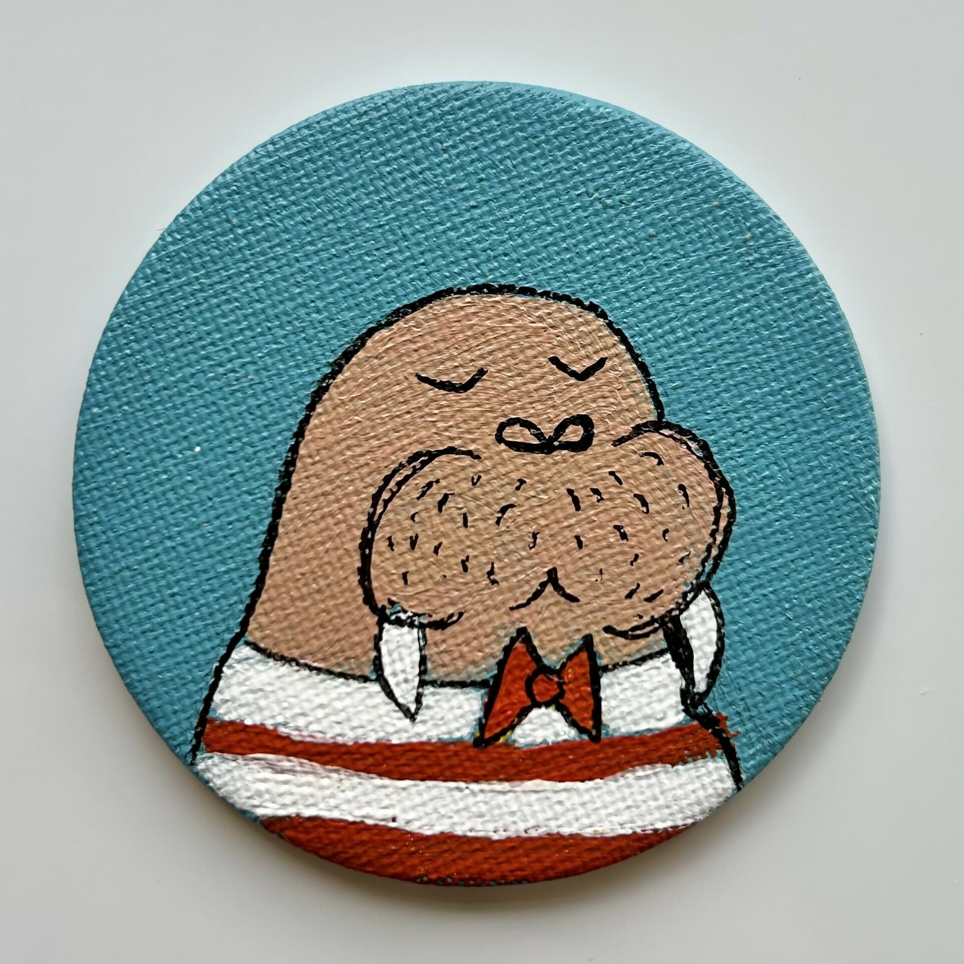 Animal Portrait Magnets Original Artwork