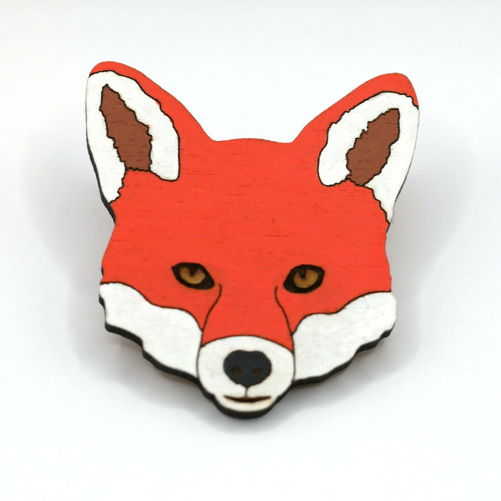Fox Brooch