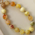Fifi & Bo Bag Charm Yellow Jade