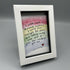 Original Poem - Multiple Options (A6 Box Frame)