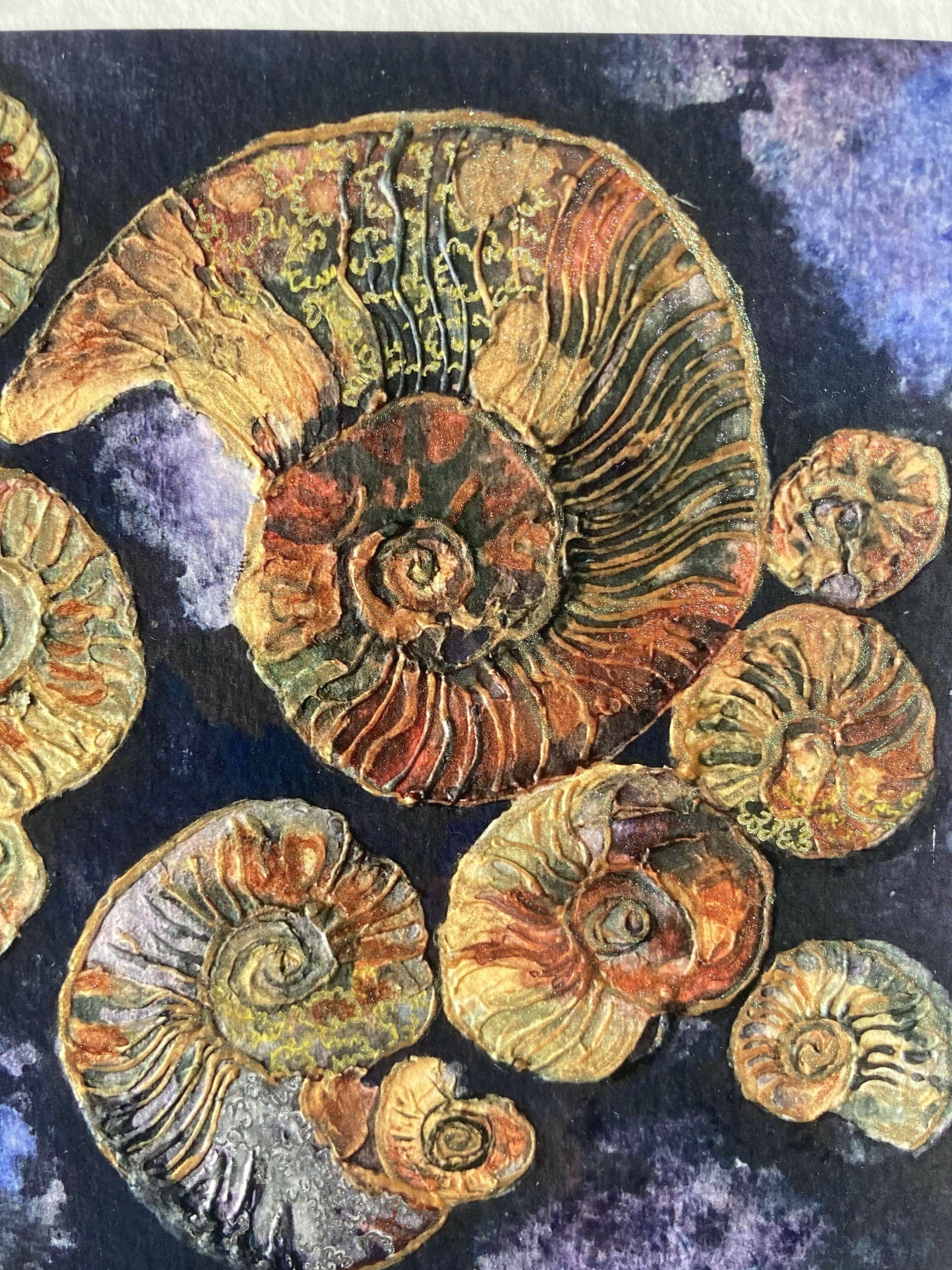 Jurassic Ammonites - Print