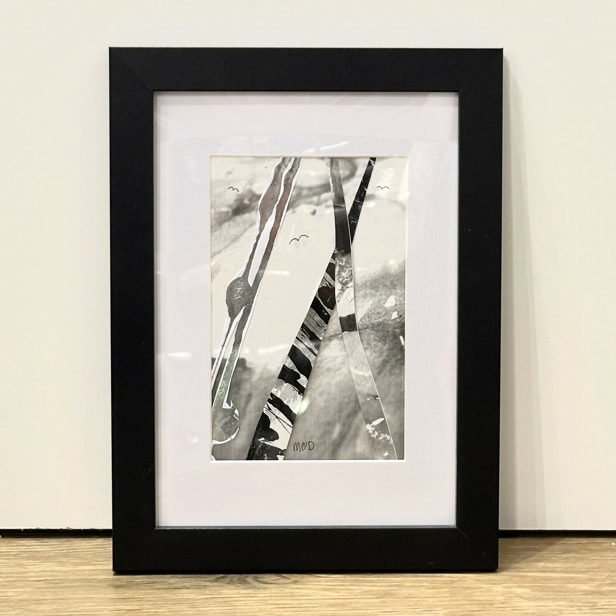 Winter 24cm x 18cm Framed (Black)