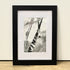 Winter 24cm x 18cm Framed (Black)