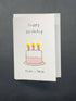 Make a Wish Birthday - Pom Pom greeting card