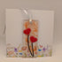 Fused Glass Heart Card