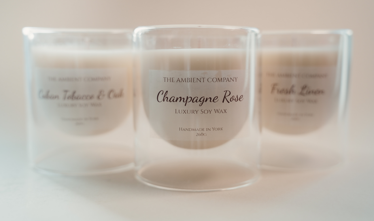 Fresh Linen Luxury Soy Wax Candle 260g