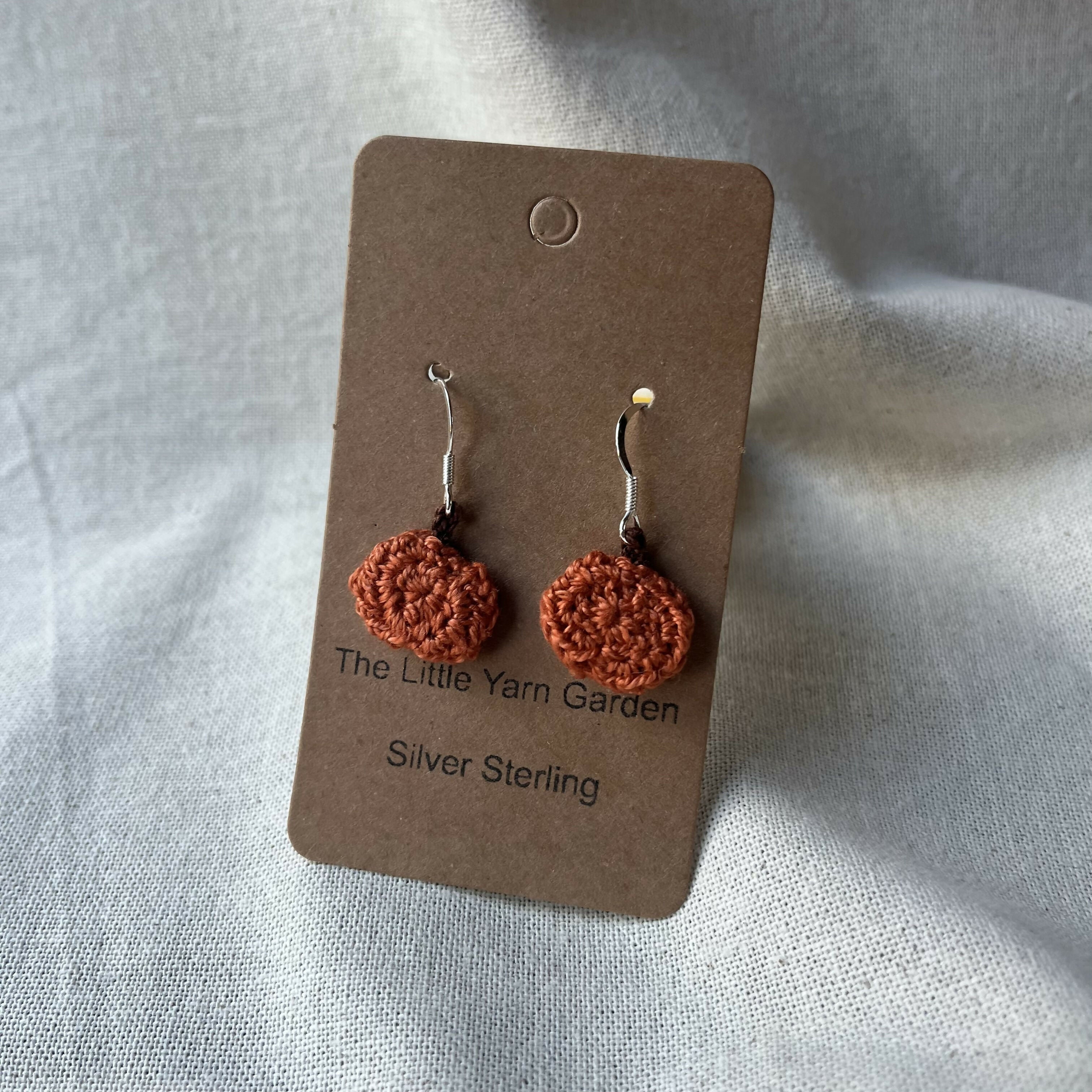 Pumpkin earrings