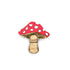 Toadstool Pin Badge