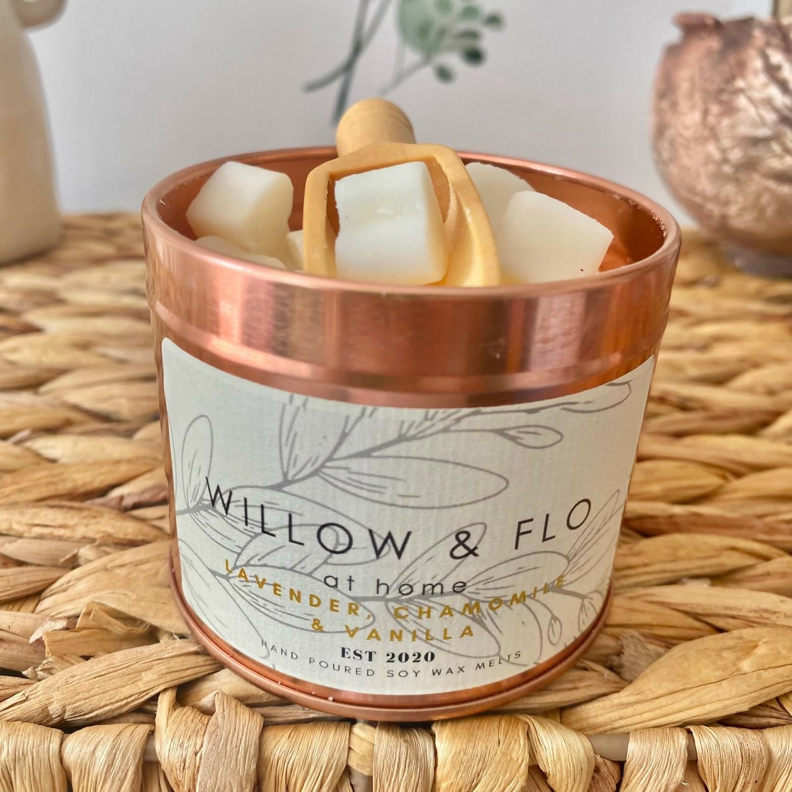 Wax Melt Tin, Lavender Chamomile & Vanilla