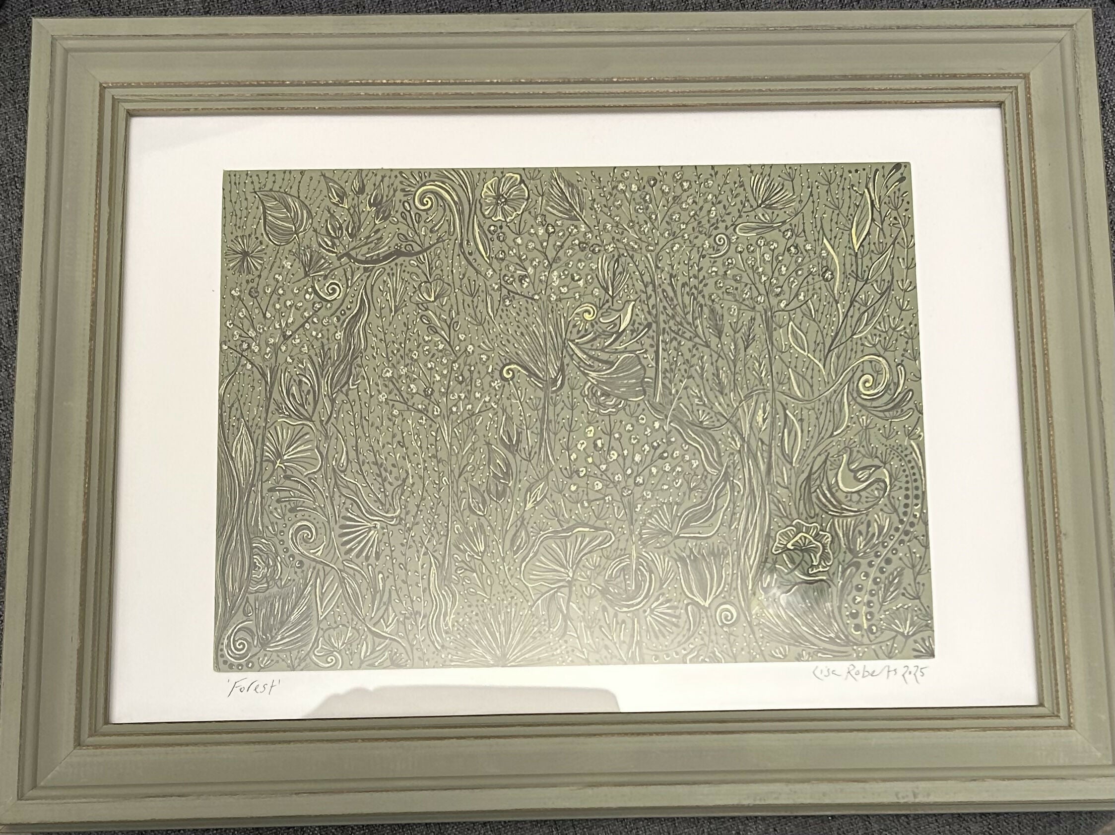 Original Framed Art Work ‘Forest’