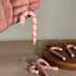 Ceramic Worm Bauble, Christmas Ornament.